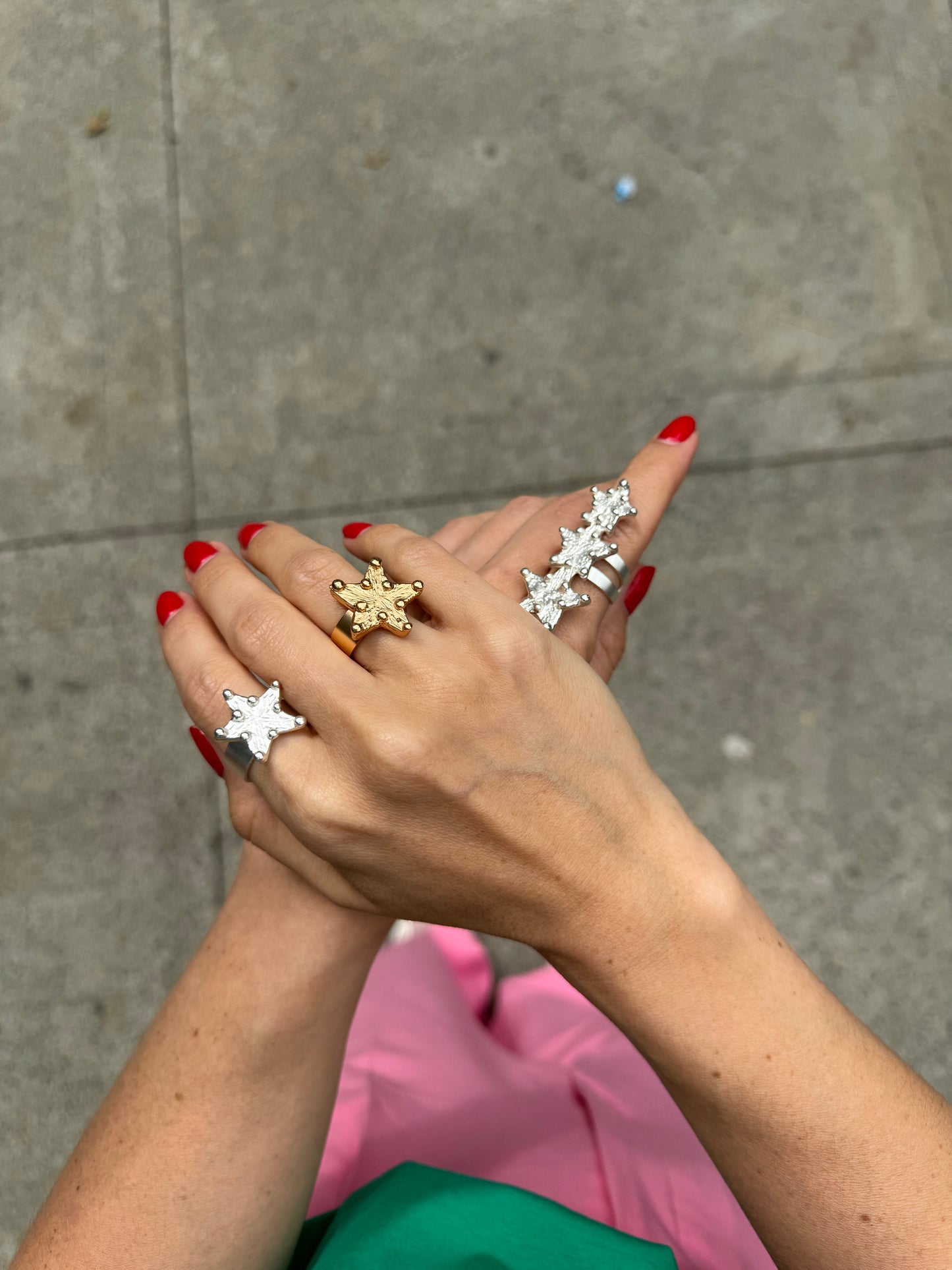 ANILLO BABY STAR GOLD