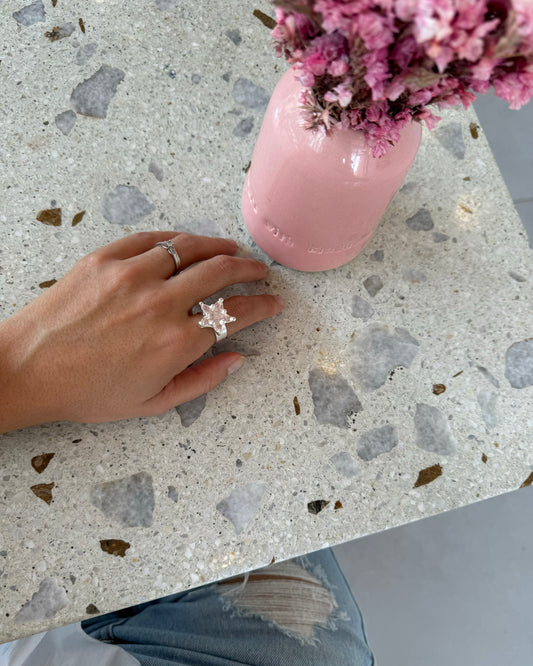 ANILLO BABY STAR SILVER