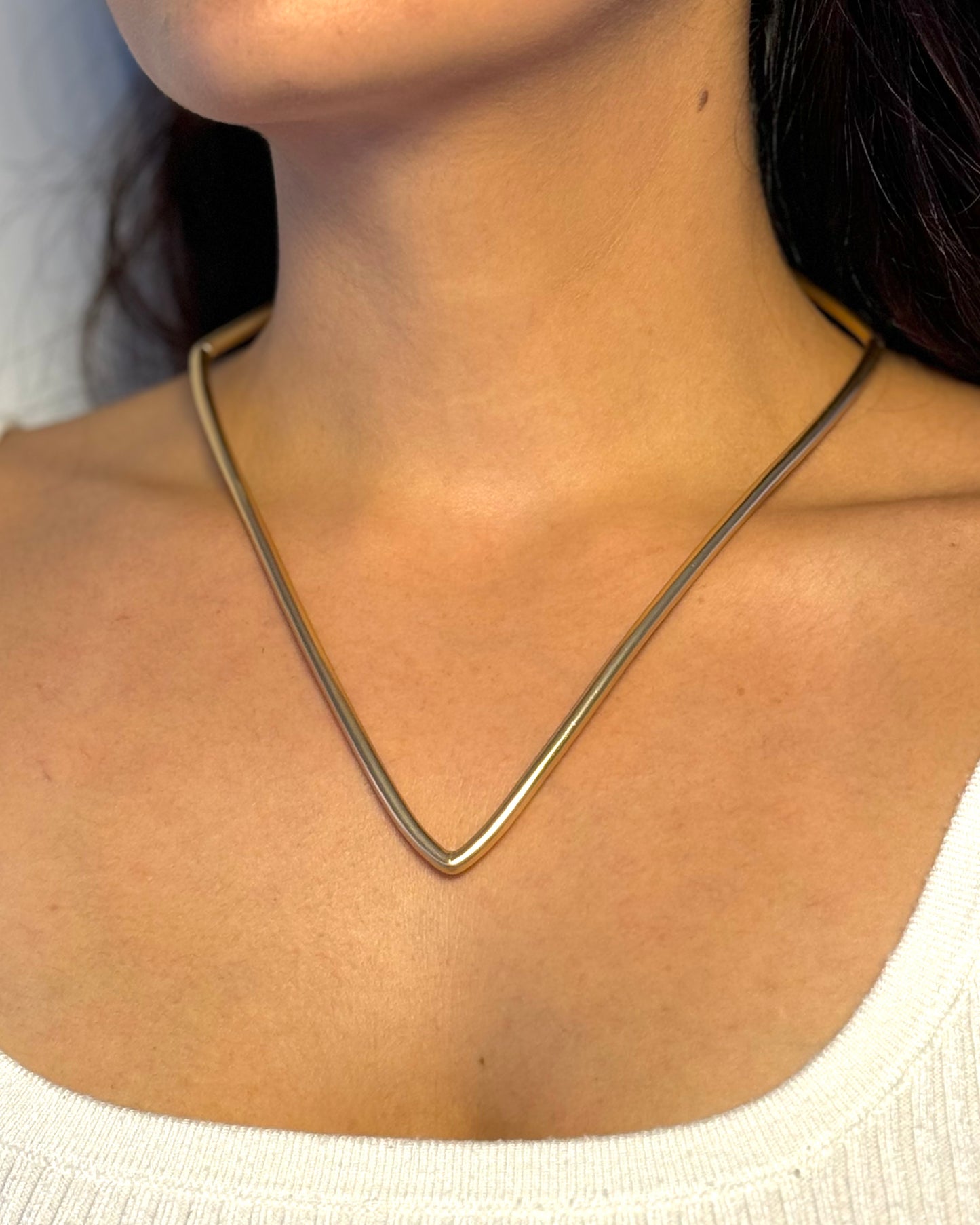 CHOCKER DIAMANTE GOLD