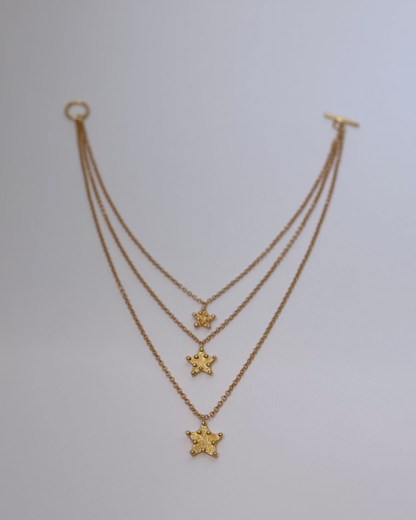 GARGANTILLA ESTRELLAS GOLD