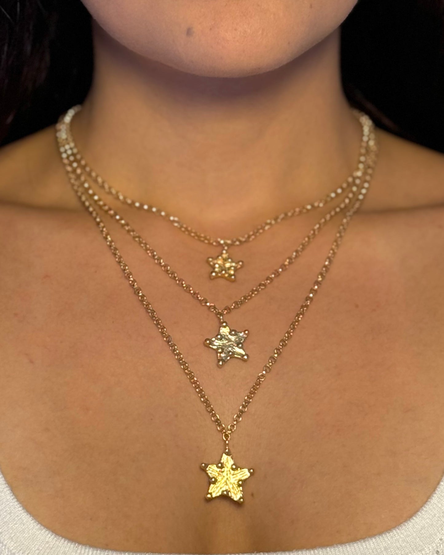 GARGANTILLA ESTRELLAS GOLD