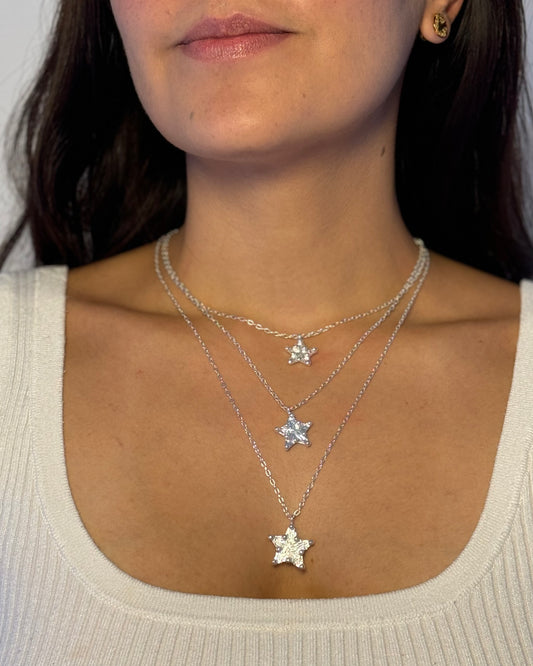 GARGANTILLA ESTRELLAS SILVER